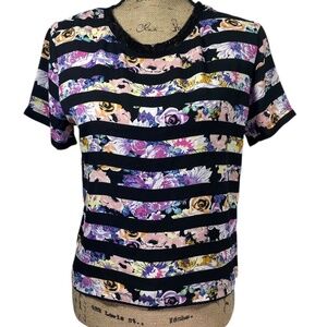 Material Girl Floral Lace Top
